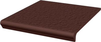 Natural brown stopnica z kapinosem prosta Duro PARADYZ ступенька 30x33x1,1