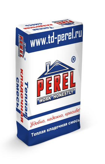 Теплоизоляционный кладочный раствор Perrel TKS 8020 (эффективный)