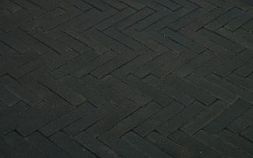 Клинкерная тротуарная брусчатка ручной формовки Penter NERO WF85, 200х50х85 мм