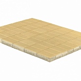 Тротуарная плитка BRAER Прямоугольник Песочный 200x100x40