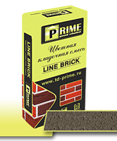 Цветная кладочная смесь Prime "Line Brick", Серая 25 кг