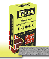 Цветная кладочная смесь Prime "Line Brick", Жемчужная 25 кг